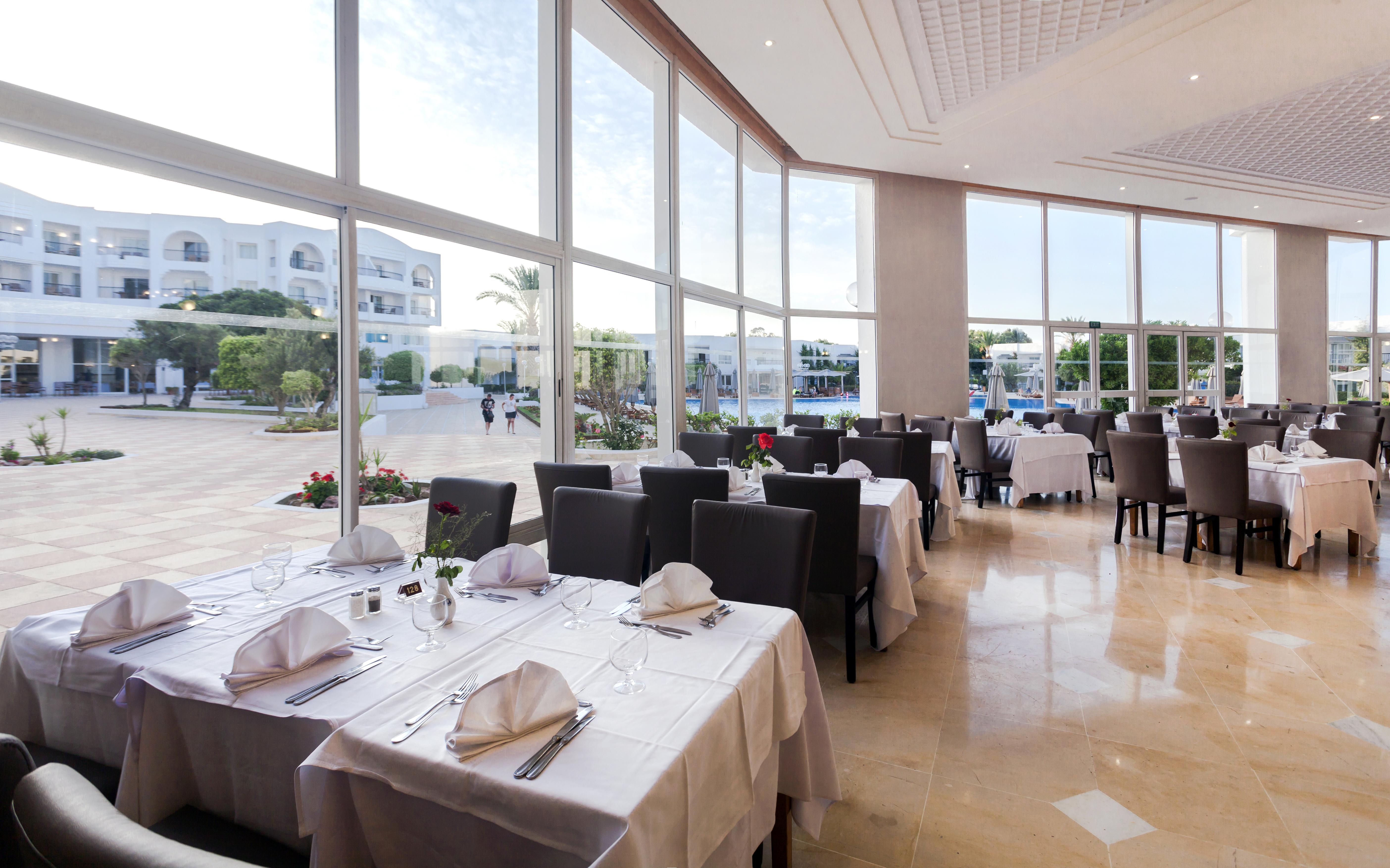 El Mouradi Gammarth Hotel Exterior foto Restaurant